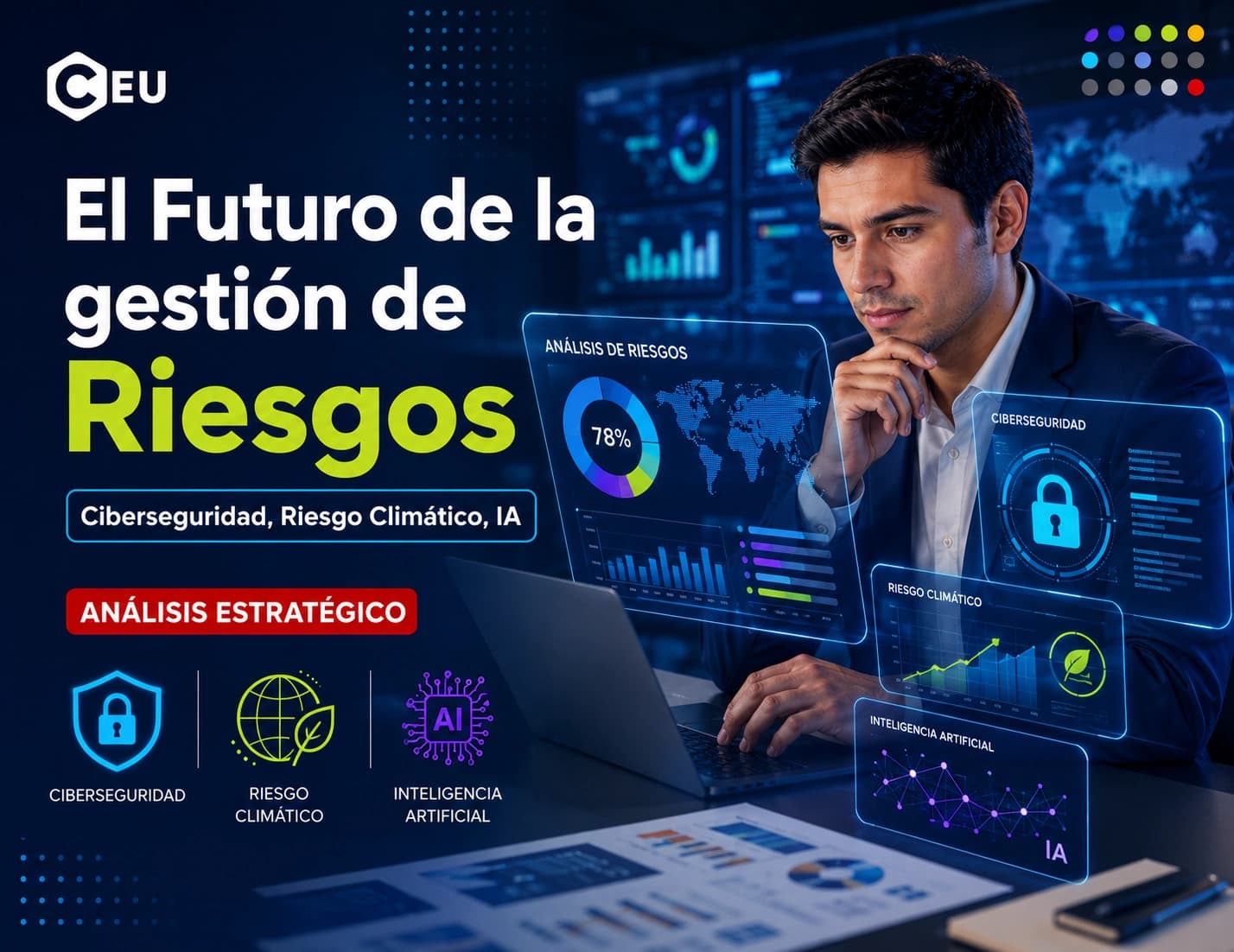 El Futuro de la Gestión de Riesgos: Ciberseguridad, Riesgo Climático y el Rol de la IA