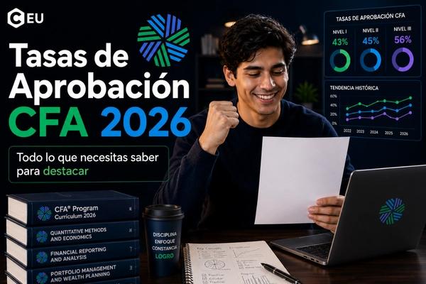 Tasas de Aprobación CFA 2026: Tu Guía para Superar el Desafío