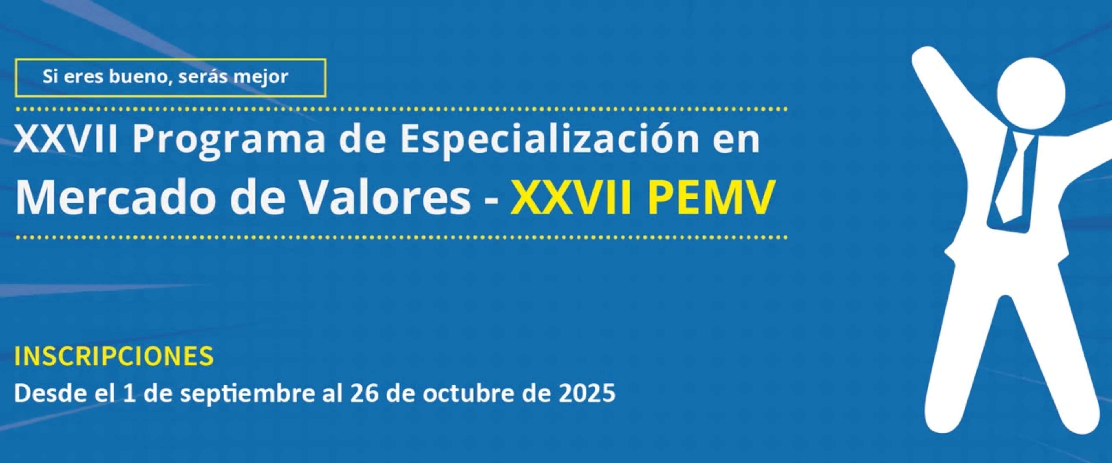 Se cerraron las inscripciones al Programa de Especialización en Mercado de Valores de la SMV